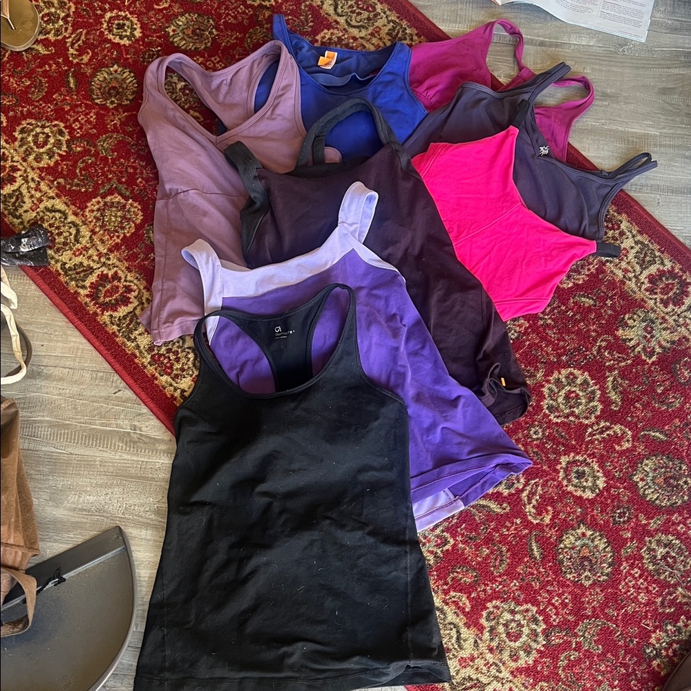 Women's Tank Tops - Black, Purple, Pink, Blue Prana  Lucy and Gap